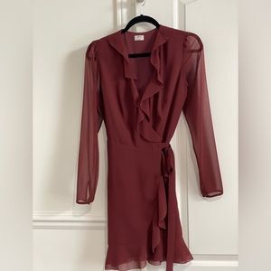 Wilfred wrap dress